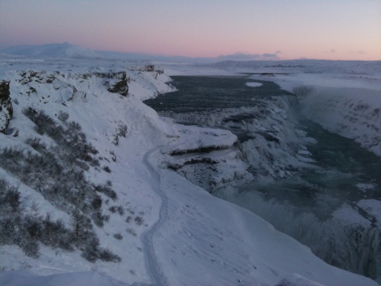 Wasserfall gulfoss 2